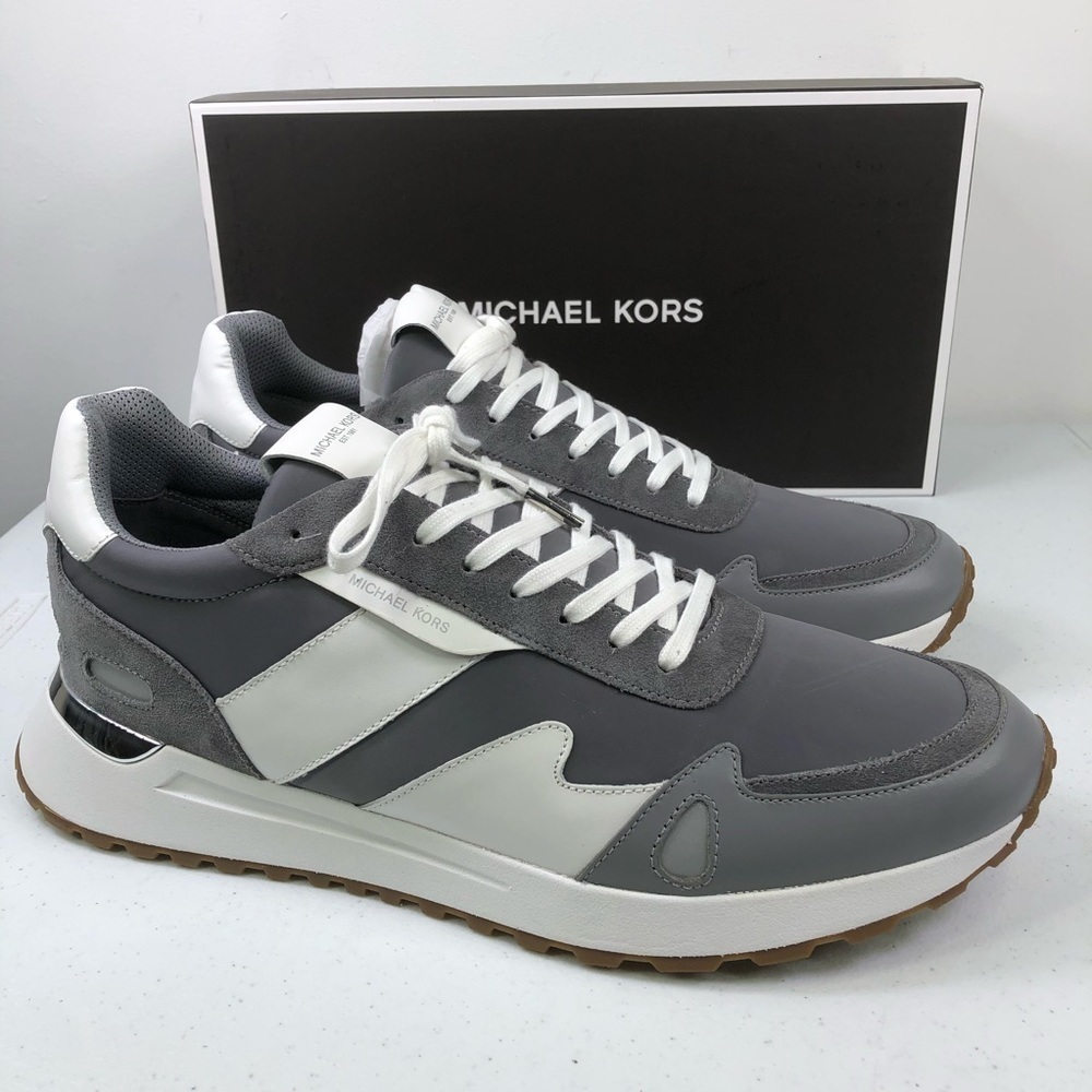 Michael Kors Sneakers Miles Shoes Retro Trainer - Picture 10 of 11